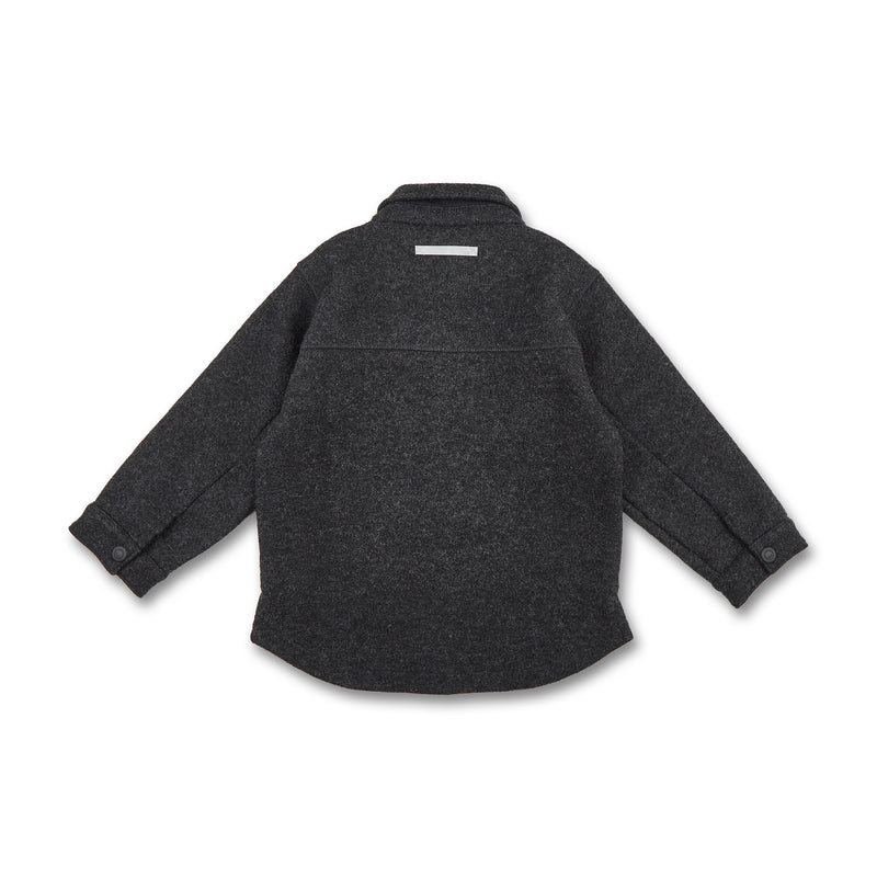 Manitober wool shirt boiled oversize – Kids